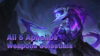 All 5 Celestials Source of Aphelios' Weapons | Legends of Runeterra