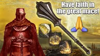 Elden Ring pvp: Great Mace invasions (sacred infused)