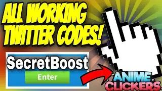 ⭐[5X SECRET] ALL WORKING TWITTER CODES on Anime Clicker Simulator | 13+ OP CODES!