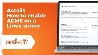 How to enable ACME on a Linux server with Actalis