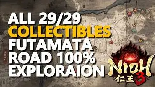 Futamata Road 100% Exploraion Nioh 3 All Collectibles