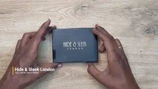 Hide & Sleek London Tan Leather Men's Wallet