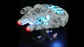 Briksmax 2.0 Light Kit For Millennium Falcon 75375