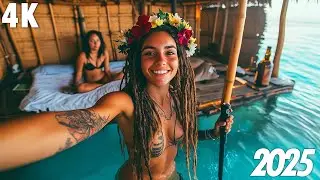 Chillout Tropical Deep House 2025 🌊 Best Vocal Summer Vibes in 4K UHD for TV 🍸