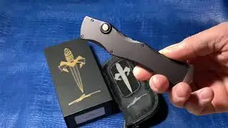Очень редкий нож от Marfione Custom Knives, Halo IV.