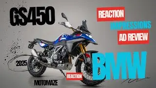 BMW GS450 AD Reaction video