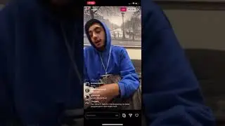 Faze Rain doing drugs on Instagram live