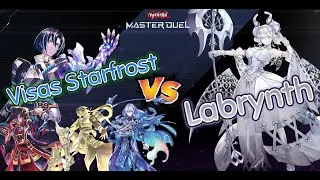 Visas Starfrost & 3Hearts Vs Labrynth Deck Showdown! [Yu-Gi-Oh! Master Duel]