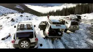 Norrish Creek Forest Service Road | 4 3rd Gen 4Runners and an FJ Cruiser