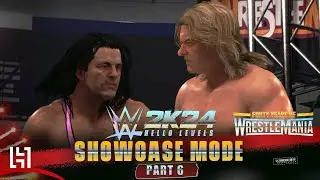 Геймплей режима демонстрации WWE 2K24, часть 6 — Я почти тебя поймал — Брет Харт против Родди Пай...