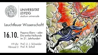 Prof. Schneider und Prof. Scholl - Papyrus Ebers