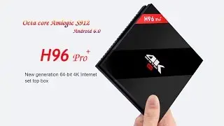 H96 Pro Plus Amlogic S912 Octa Core 4K Android 6.0 3GB RAM 32GB ROM TV BOX