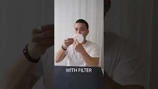 I made a pop filter from a tissue&hellip;