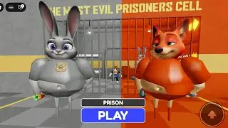 🥕JUDY'S & NICK'S PRISON RUN! (Obby)
