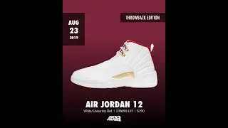 Air Jordan 12 FIBA - August 23, 2019
