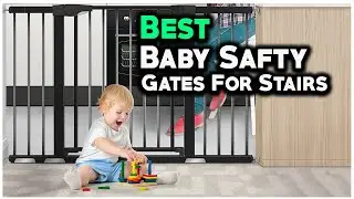6 Best Baby Safety Gate For Stairs In 2022 -  Toddler's mama