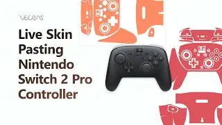 How to Apply Skin Nintendo Switch 2 Pro Controller | VecRas
