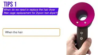 Hair Dryer Filter Cage for Dyson Hair Dryer HD01/HD03/HD08