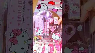 Hello Kitty Stationery Set ASMR 🎀 #schoolsupplies