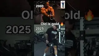 Old school vs Modern school  !!😱🔥#gym #motivation #back #shorts #muscle #old #arnold