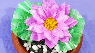 Flower making with plastic carry bag 🌸🌸@GcraftsGworld#shortvideo
