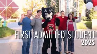 First Admitted Student at #ChapmanU!