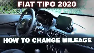 How To Change Mileage On Your Car - FIAT TIPO 2020