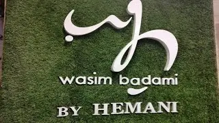 waseem badami|WB by hemani|Waseem badami outlet in jhelum