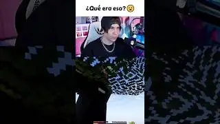 El ente misterioso de Minecraft 😨 #minecraft #rubius #reaccion