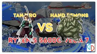 Kimetsu no Yaiba Hinokami Chronicles Chapter 1 || Ryzen 5 5600g Radeon Vega 7
