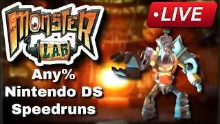 LIVE: Monster Lab (DS) Speedrun attempts/practice