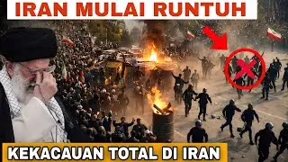 IRAN Di ambang runtuh: Polisi Melarikan Diri Saat Jutaan Orang Turun ke Jalan
