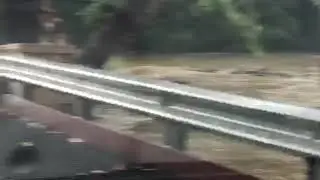 2019-08-27 - Flooding of Old Looney Mill Road bridge