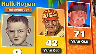 Hulk Hogan Transformation From 3 to 71 Year old