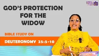 God&rsquo;s CARE for the WIDOW explained through His Command for FAMILY RESPONSIBILITY | Deuteronomy 25
