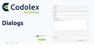 Codolex activities - 1. Dialogs