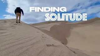 Hiking the LARGEST SAND DUNE in America! (Star Dune)