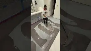 Install a metallic floor with us at a restaurant in Key West, FL 🌴