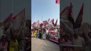 Mega fans are in a frenzy in front of Apollo Hospital. Fans are overjoyed with the arrival of twins in the Mega family.