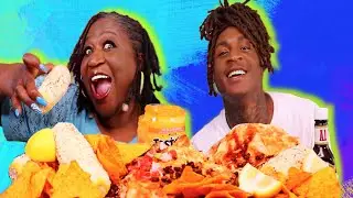 HOMEMADE QUESADILLAS | MEXICAN FOOD FEAST| COLLAB W/ @BigMack