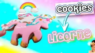 COOKIES LICORNE ☞ RECETTE KAWAII INRATABLE !