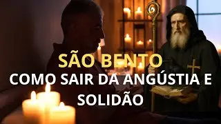 SÃO BENTO COMO SAIR DA ANGÚSTIA E SOLIDÃO ?