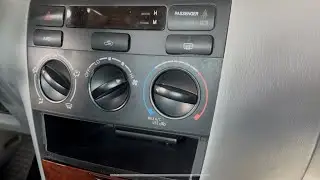 2006 Toyota Corolla ac heater blower not working no air no power to motor resistor 2003 2004 2005