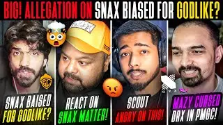 Snax Biased GODL?😱Scout*ANGRY*😡Punkk Why Not In Lolzz Wedding😳Mazy Cursed DRX😢 #pmgc