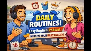 Daily Routines | Easy English Conversation Podcast (C1-C2)