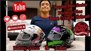 #erickvaldez #spyderphoenix+ #joker #harleyquinn  SPYDER HELMET REVIEW (PHOENIX+) JOKER&HARLEY QUINN