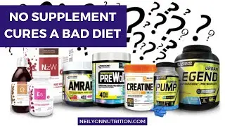 Sports nutrition: No supplement will cure a bad lifestyle