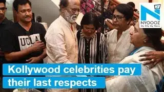Kollywood celebrities pay their last respects to veteran filmmaker Mahendran
