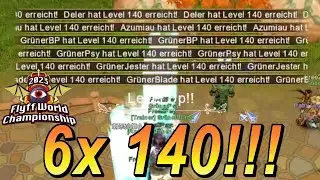 Flyff Universe - 6x Level 140, 2x FWC Gear Exchange und fette Upgrades