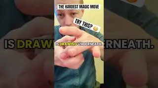 The Most Difficult Sleight of Hand Move in Magic #tricks #cards #secrets #tutorial
